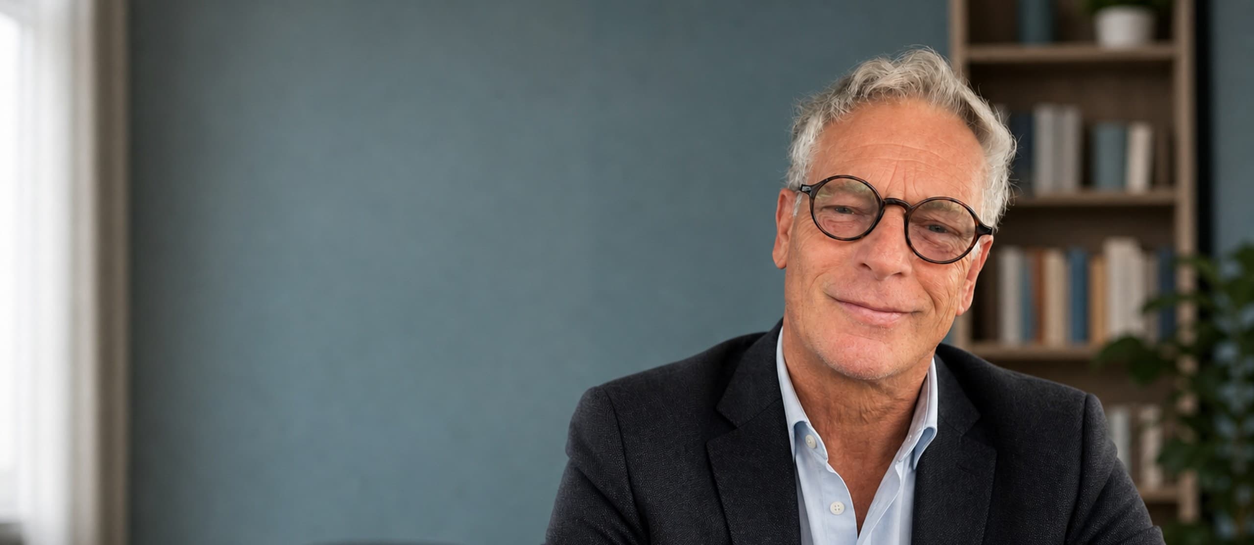 Jörg van den Boom im Beratungsgespräch
